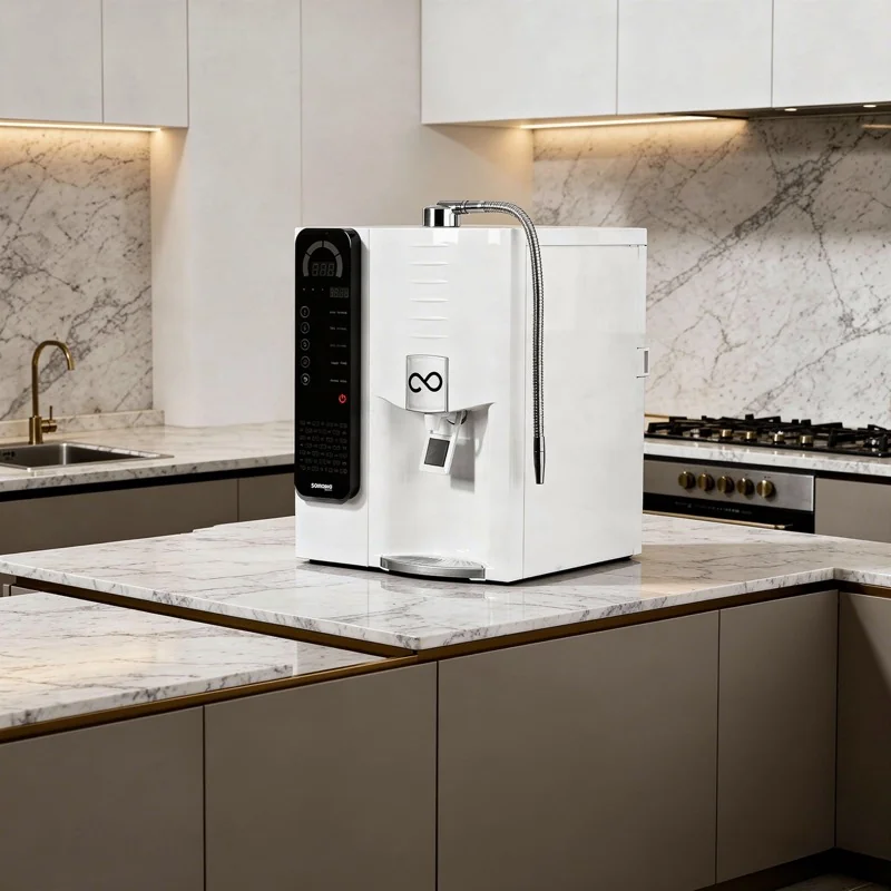 SOMAWA Udaka alkaline water ionizer with built-in RO